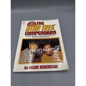 The Star Trek Compendium Allan Asherman Star Trek Reference Guide Book